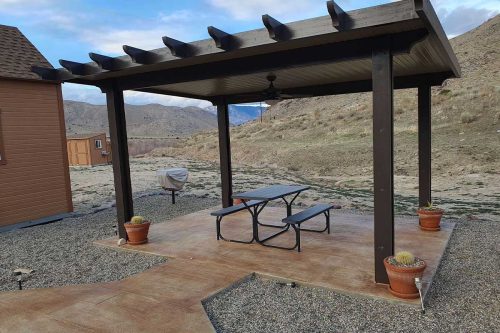 tiny house patio