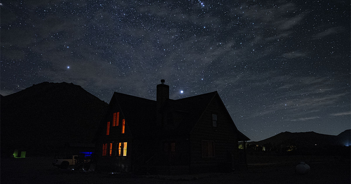 Orion in the wee hours